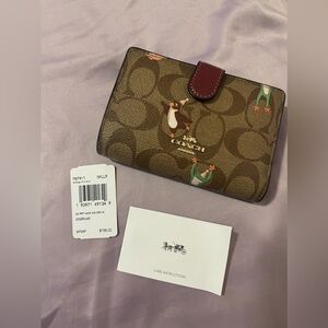 *SOLD* Small Coach Wallet NWT